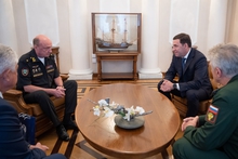  Новый военный прокурор ЦВО представлен губернатору Евгению Куйвашеву